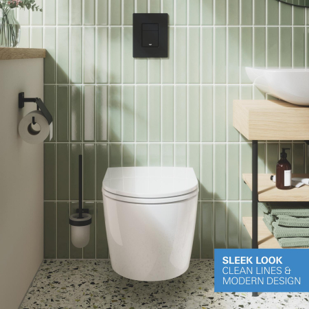 WC Grohe 103848SH00, Start, suspendat, rimless, capac softclose, alb [11]