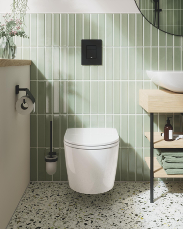 Vase WC - WC Grohe 103848SH00, Start, suspendat, rimless, capac softclose, alb