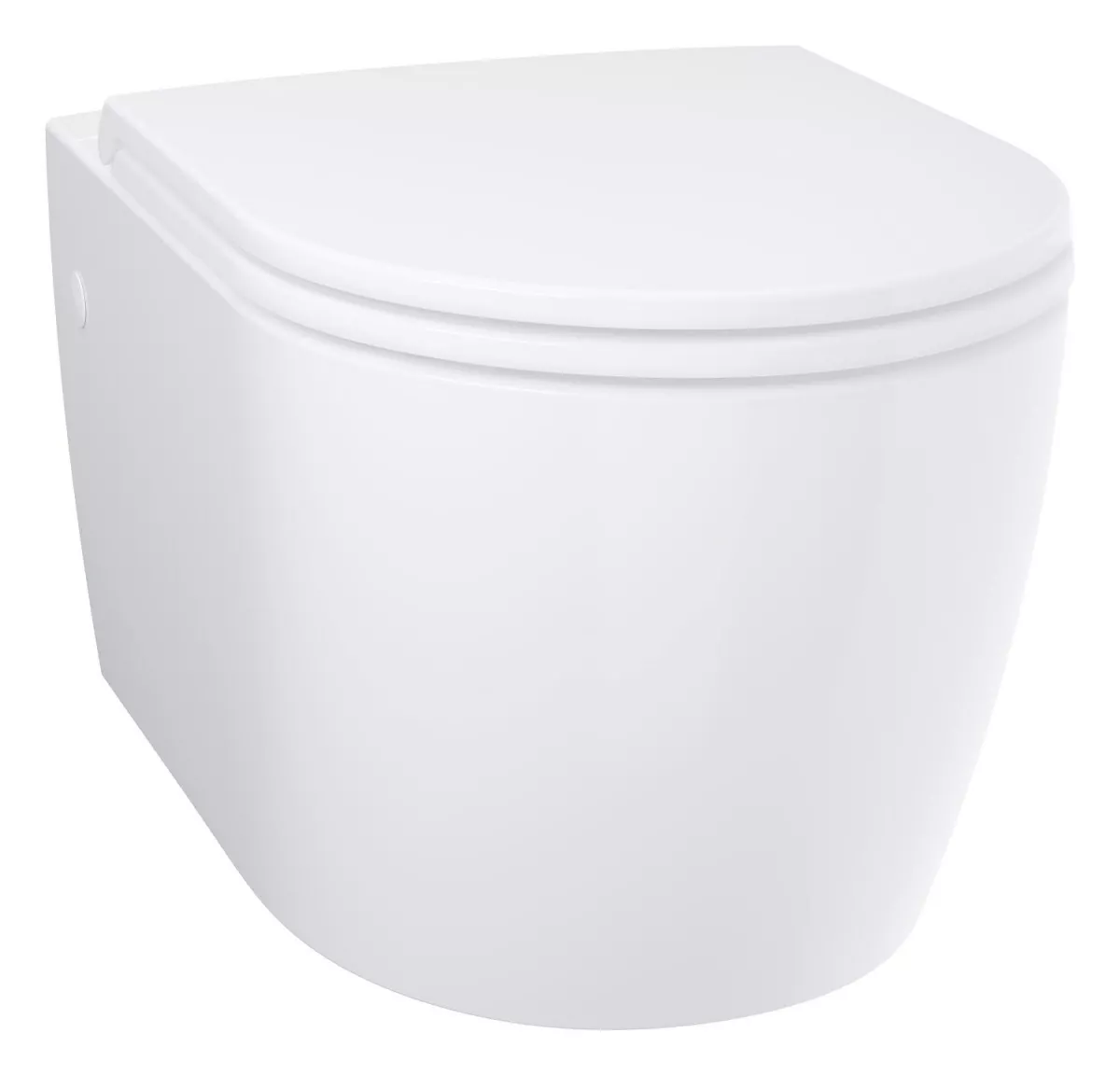 WC Grohe Bau Ceramic, suspendat, rimless, capac softclose, alb, 103860SH00 [3]