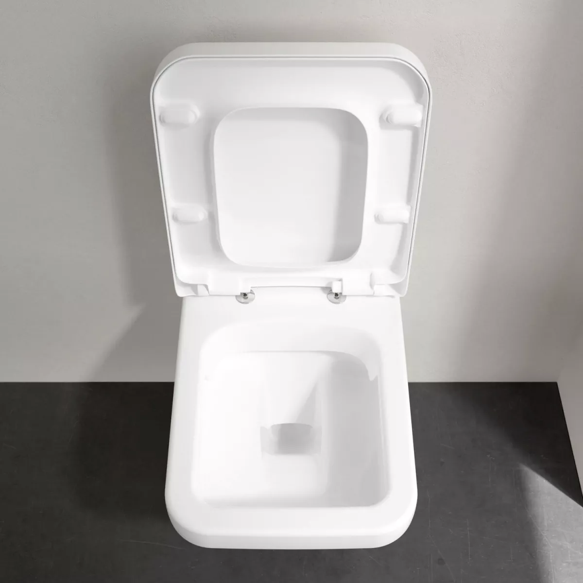 WC Villeroy & Boch Architectura, suspendat, DirectFlush, fara capac, alb, 5685R001 [5]