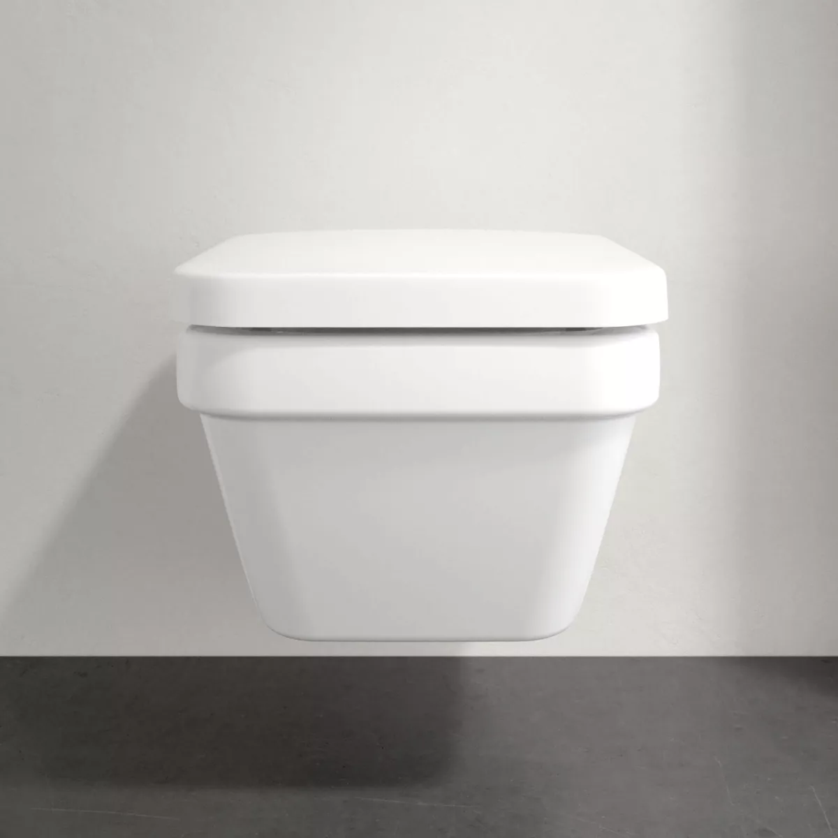 WC Villeroy & Boch Architectura, suspendat, DirectFlush, fara capac, alb, 5685R001 [2]