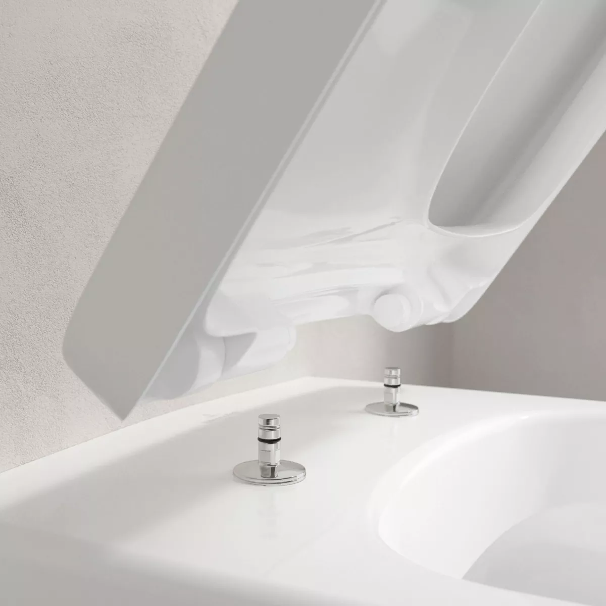 WC Villeroy & Boch Architectura, suspendat, DirectFlush, fara capac, alb, 5685R001 [8]