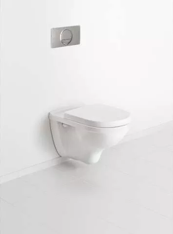 WC Villeroy & Boch O.novo, suspendat, AquaReduct, fara capac, alb, 56601001 [15]