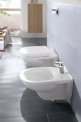 WC Villeroy & Boch O.novo, suspendat, capac, alb, 5660H101 [3]
