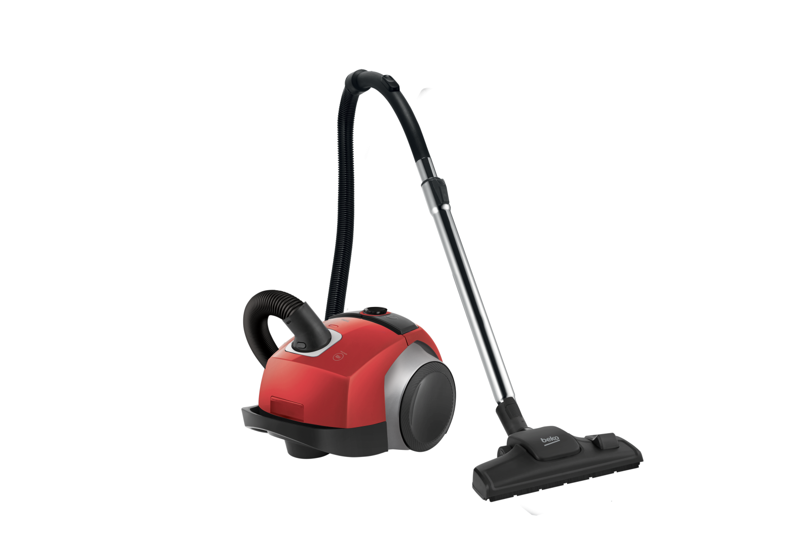 Aspirator cu Sac BEKO PerformCyclone VCC44401AR, 1.8l, 750W, 73dB, Rosu-Negru