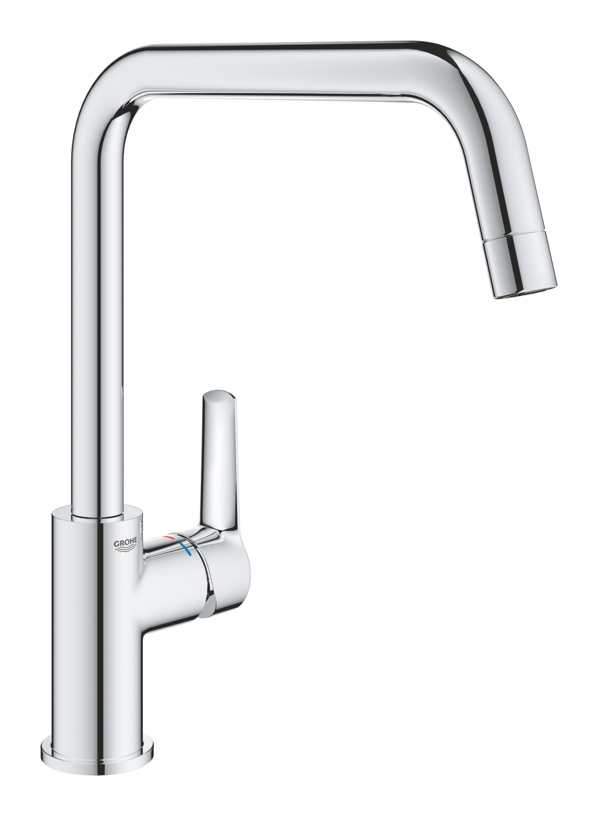 Baterie bucatarie Grohe 30470000, bucatarie Start, tip comanda monocomanda, marime inalta, forma pipa tip u, crom
