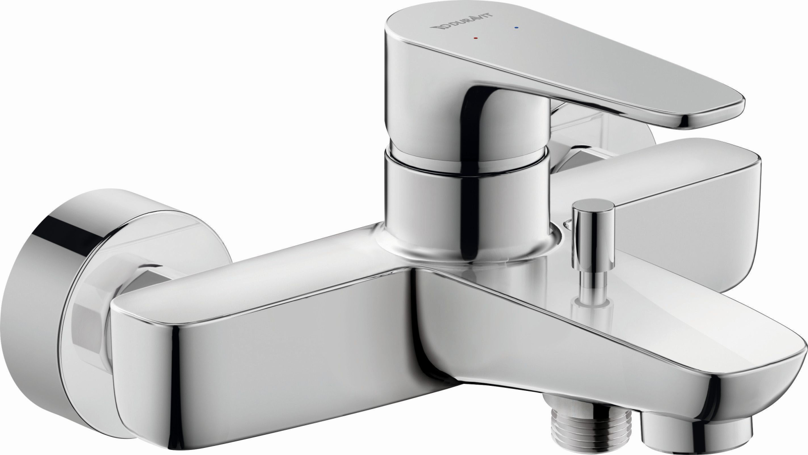 Baterie cada Duravit B15230000010, B.1, montaj pe perete, tip incastrare aparent, tip comanda monocomanda, crom