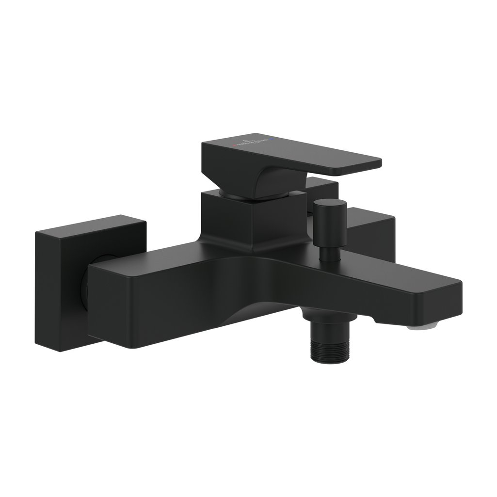 Baterie cada Villeroy and Boch Architectura, aparenta, mat, negru, TVT125001000K5