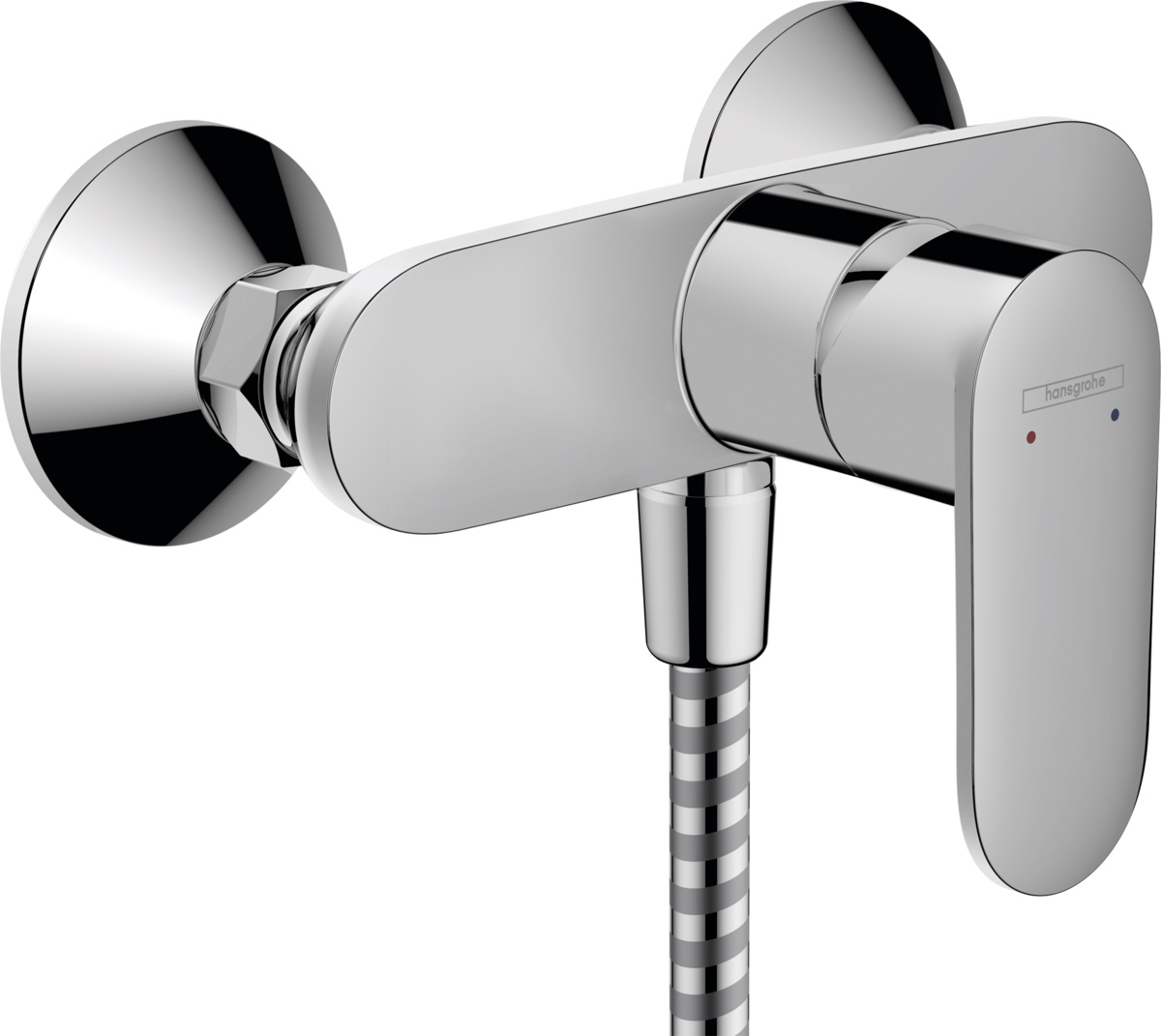 Baterie dus Hansgrohe Vernis Blend monocomanda crom lucios - Imagine 1