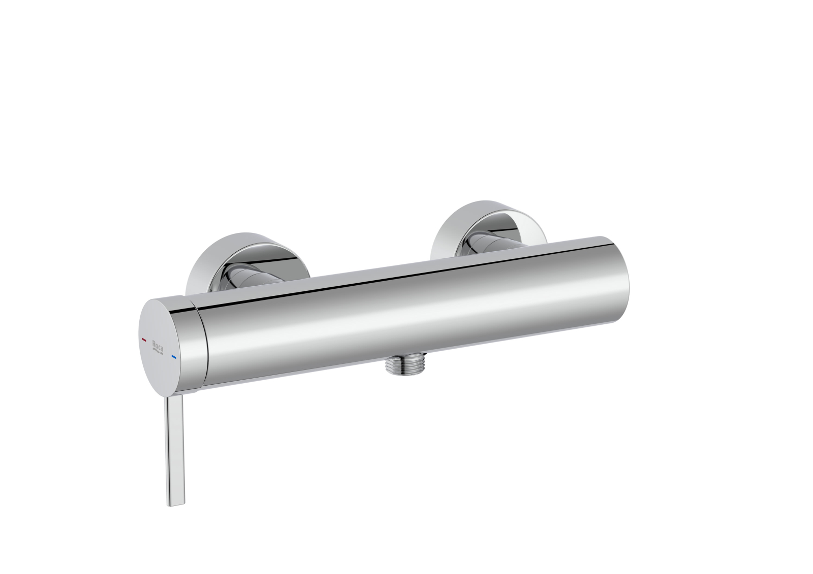 Baterie dus Roca A5A219EC00, Ona, tip incastrare aparent, tip comanda monocomanda, numar orificii instalare 2, crom