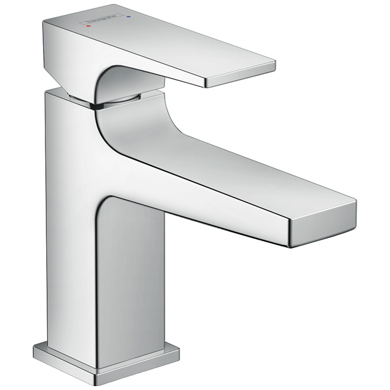 Baterie lavoar cu ventil Hansgrohe Metropol 100, cartus ceramic,…