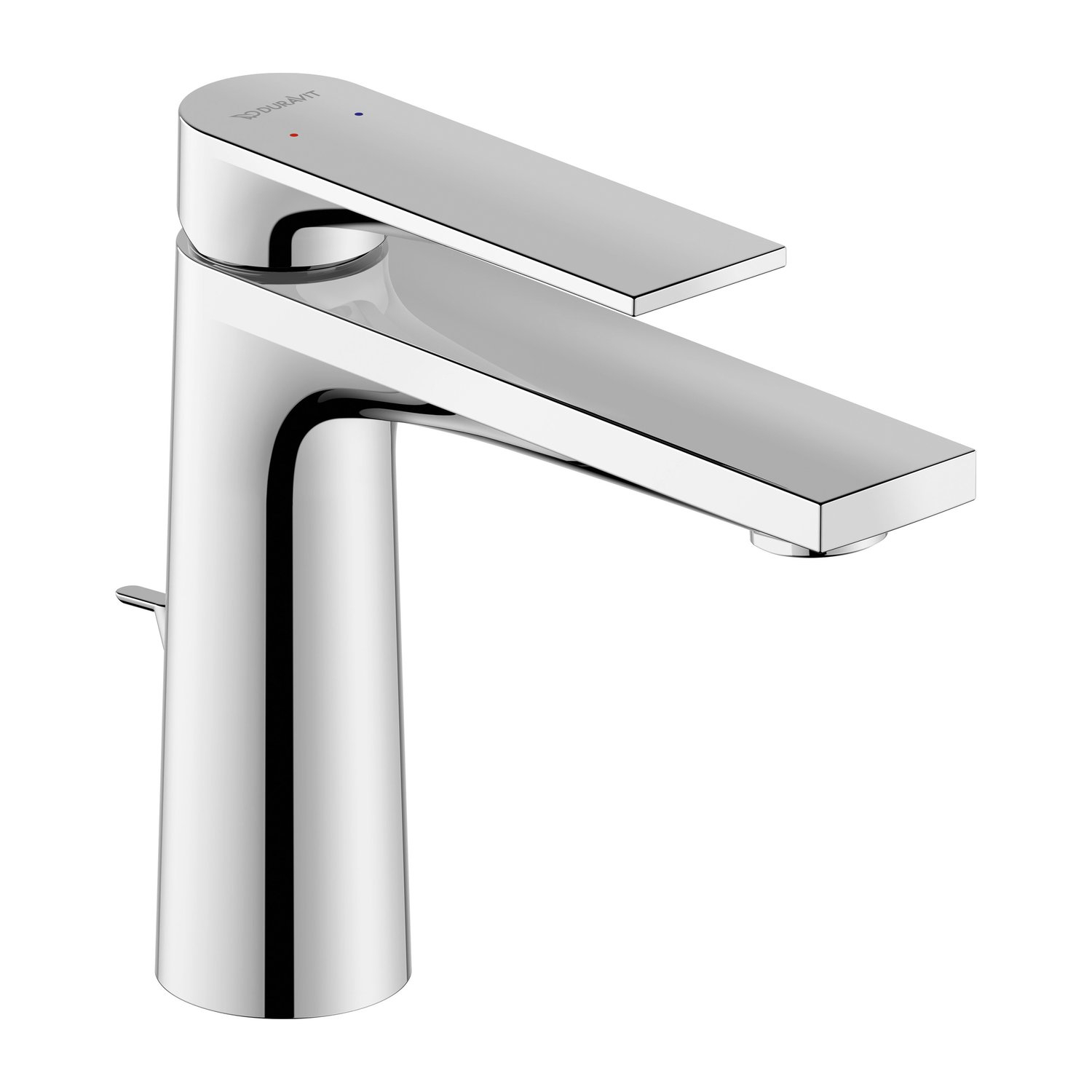 Baterie lavoar Duravit TU1020001010, Tulum, tip comanda monocomanda, marime m, tip instalare pe lavoar, crom