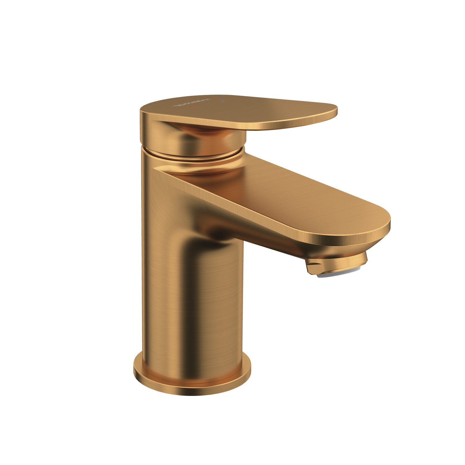 Baterie lavoar Duravit WA1010002004, Wave, tip comanda monocomanda, marime s, tip instalare pe lavoar, bronz