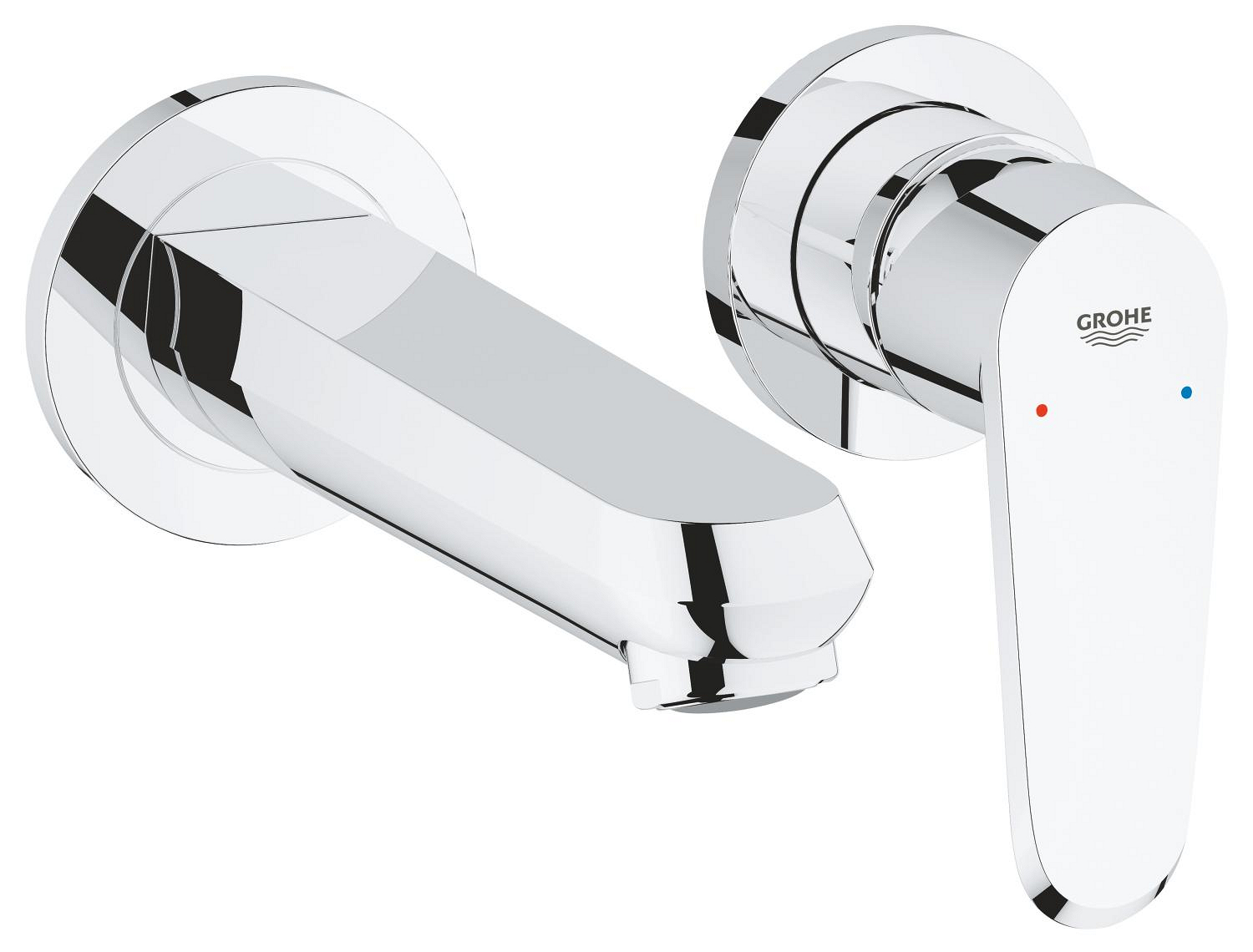 Baterie lavoar Grohe 19573002, Eurodisc Cosmo, tip comanda monocomanda, tip instalare pe perete, crom