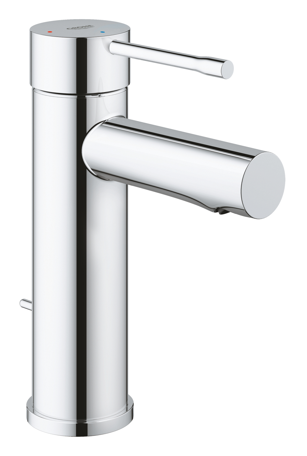 Baterie lavoar Grohe 24183001, Essence, tip comanda monocomanda, tip instalare pe lavoar, pe blat, crom