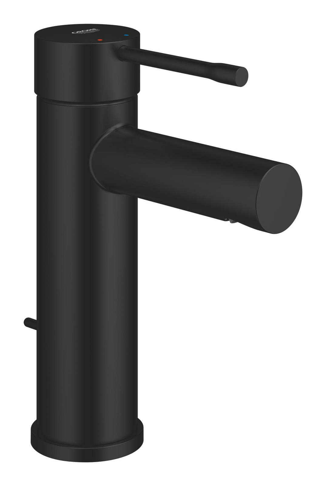 Baterie lavoar Grohe 328982431, Essence, tip comanda monocomanda, marime m, tip instalare pe blat, pe lavoar, negru