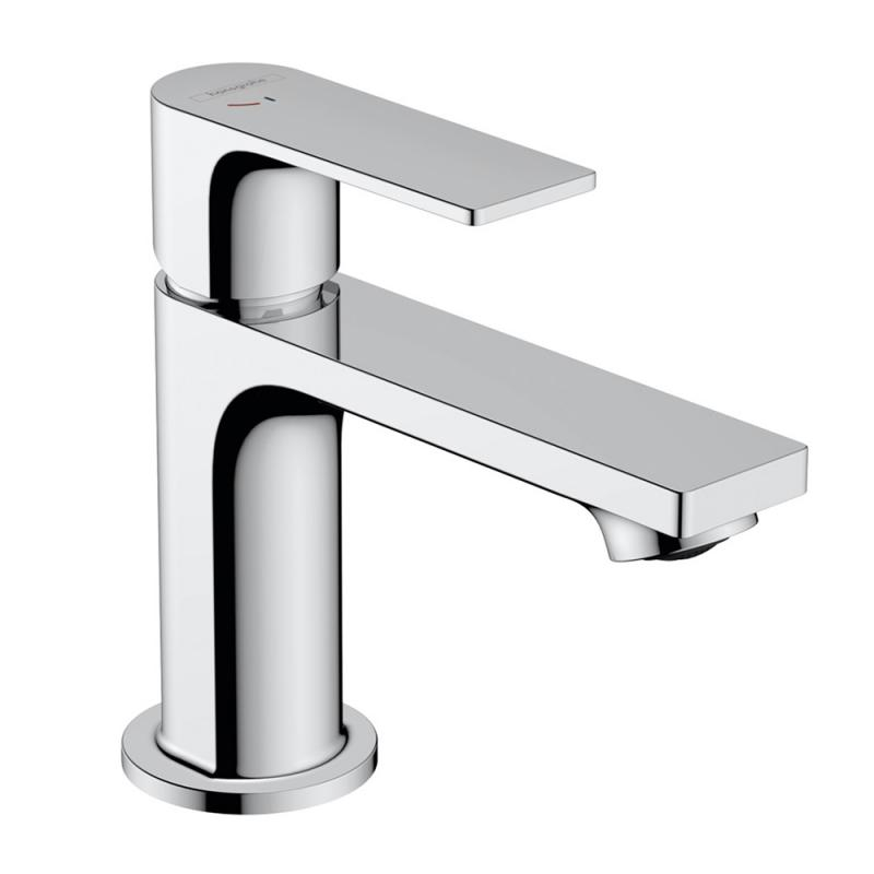 Baterie lavoar Hansgrohe Rebris E 72554000, 3/8  , M, 143 mm, pornire rece, crom