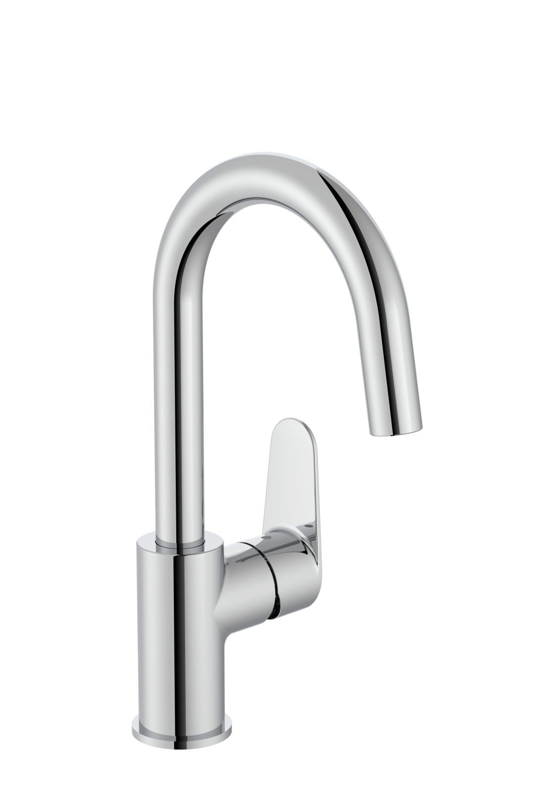 Baterie lavoar Roca A5A4A4FC00, Victoria Plus, tip comanda monocomanda, marime l, tip instalare pe blat, pe lavoar, crom