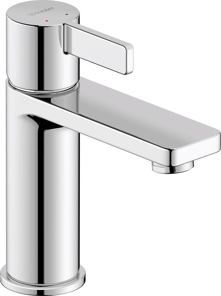 Baterie pentru lavoar Duravit DE1020002010, lavoar D-Neo, compatibil cu instalatii sanitare standard, crom