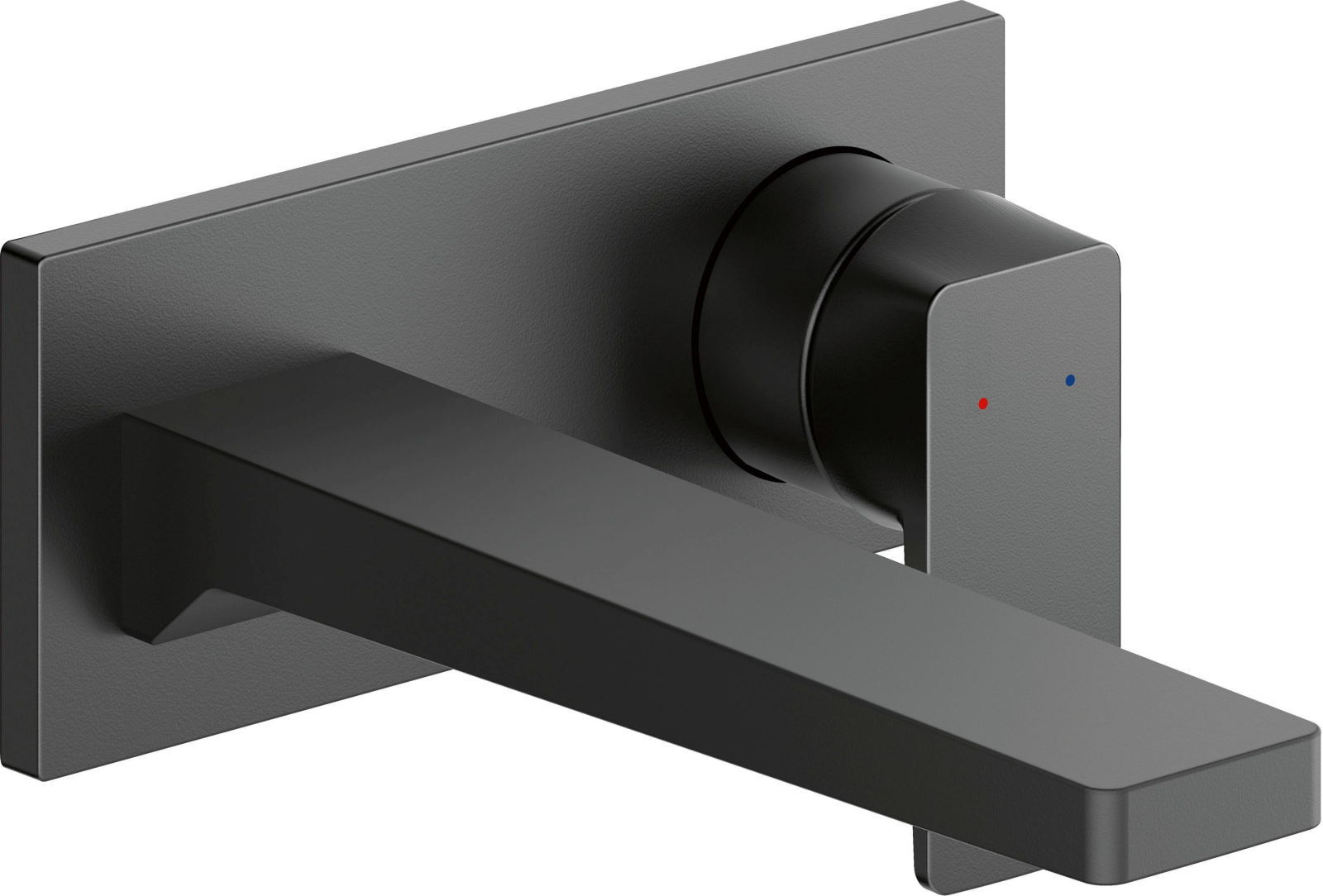 Baterie pentru lavoar Duravit MH1070004046, lavoar Manhattan, tip comanda monocomanda, marime l, negru