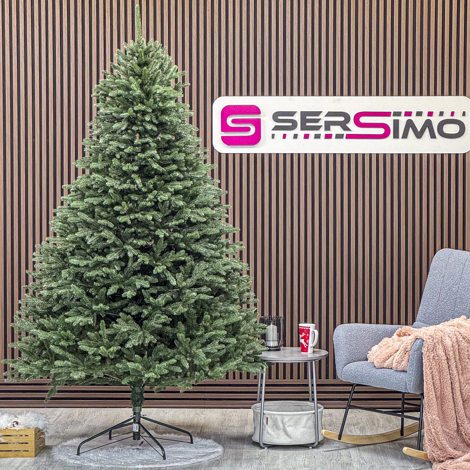 Brad artificial Christmas Deluxe, Alpin Select, integral 3D, 230cm