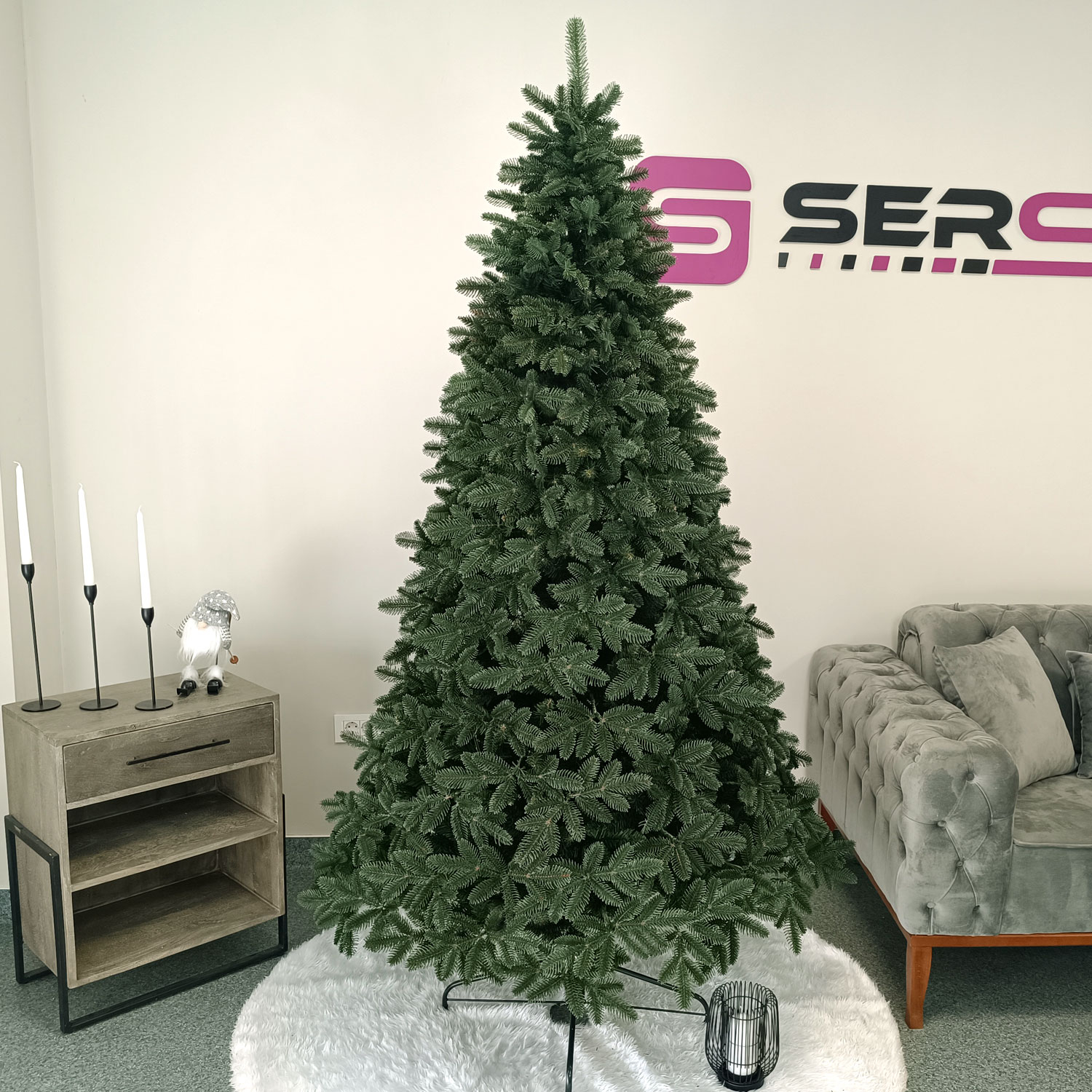 Brad artificial Christmas Deluxe, Canada Mix, 2D+3D, 180cm