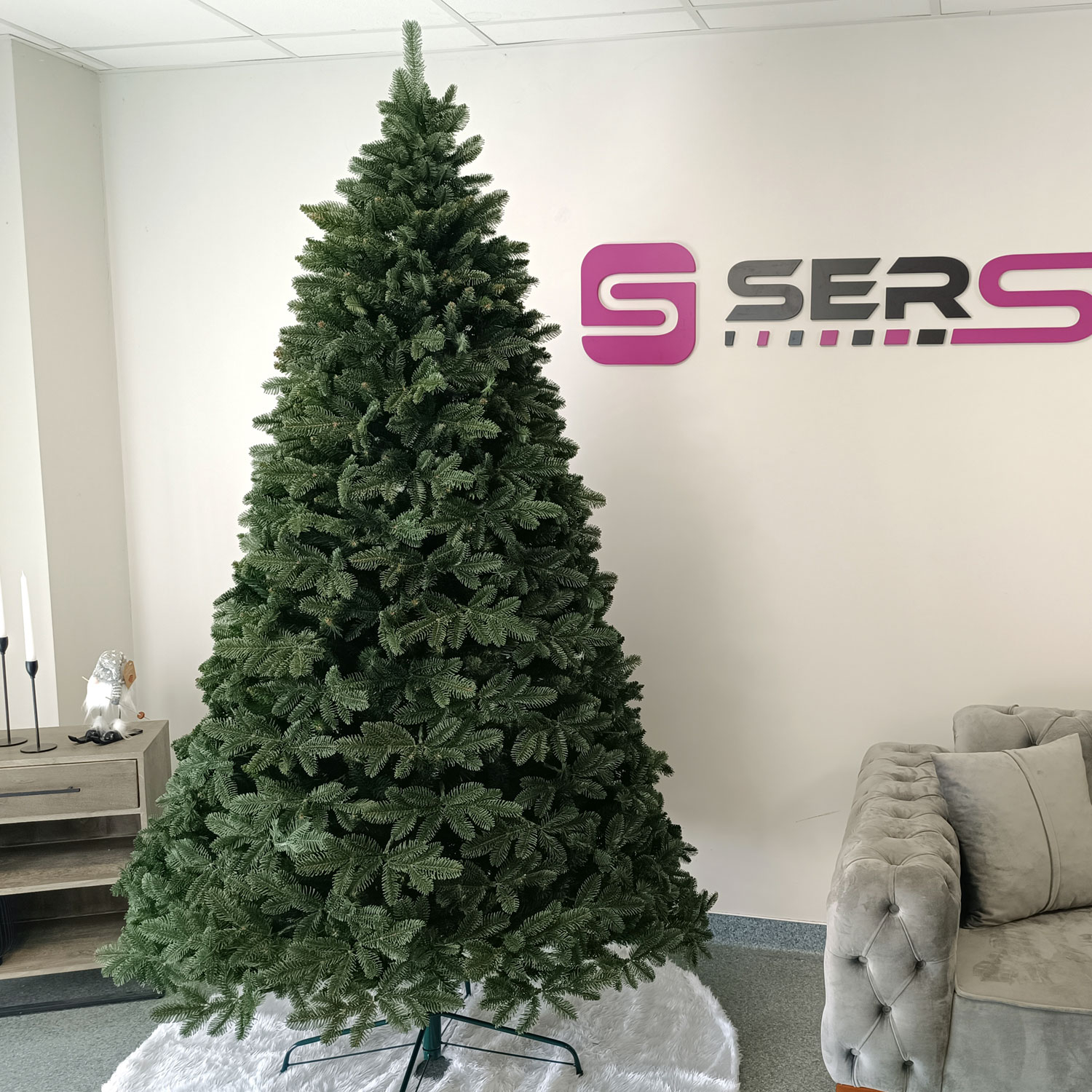 Brad artificial Christmas Deluxe, Canada Mix, 2D+3D, 230cm