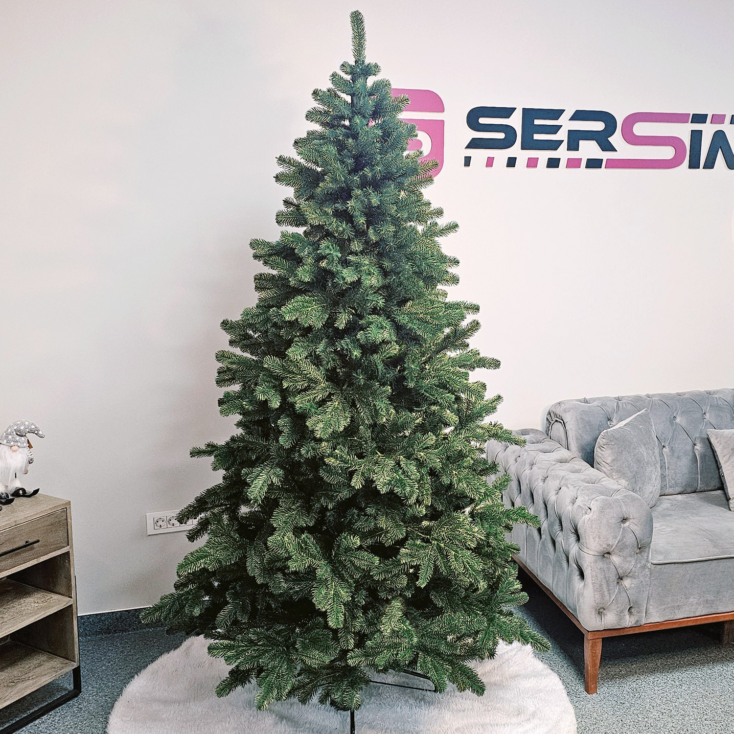 Brad artificial Christmas Deluxe, Kovalivka Select, integral 3D, 210cm
