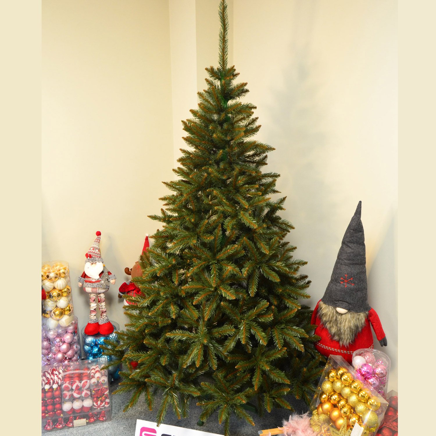 Brad artificial Christmas Deluxe, Royal, 220cm