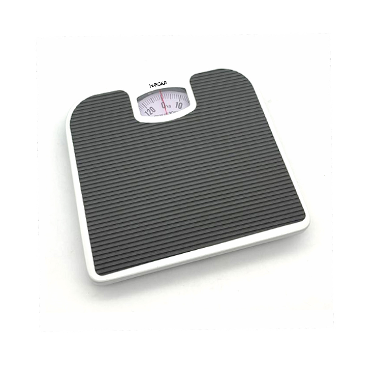 Cantar de baie mecanic HAEGER HEALTH SCALE, Capacitate 130 kg, Diviziune 1 kg, Buton de reglare a acului, Suprafata antiderapanta, Gri inchis Baie>Ingrijire personala>Cantare corporale brico.ro/ Cantar de baie mecanic HAEGER HEALTH SCALE, Capacitate 130 kg, Diviziune 1 kg, Buton de reglare a acului, Suprafata antiderapanta, Gri inchis Baie>Ingrijire personala>Cantare corporale brico.ro/