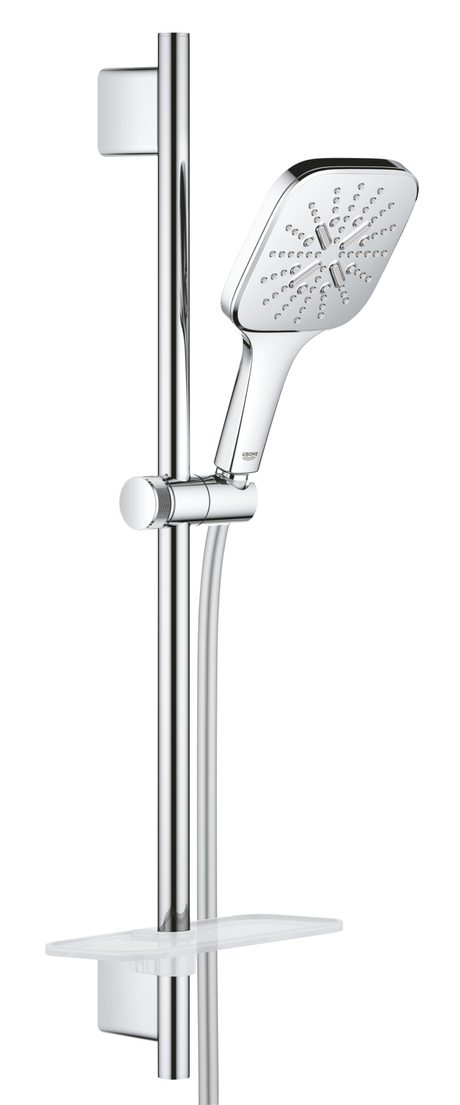 Coloana de dus Grohe 26584000, dus SmartActive, montaj aparent, numar functii para dus 3, lungime furtun m 1.5, crom