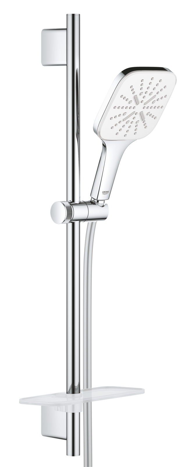Coloana de dus Grohe 26596000, Vitalio SmartActive 130 Cube, montaj aparent, numar functii para dus 3, crom