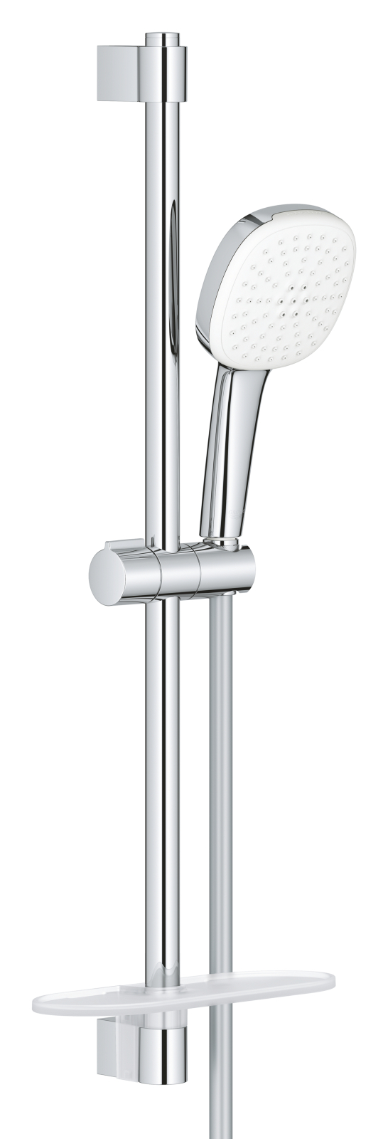 Coloana de dus Grohe 26907003, dus Tempesta Cube 110, montaj aparent, numar functii para dus 2, crom