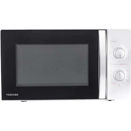 Cuptor cu microunde Toshiba MWP-MG20PWH, microunde, putere w 700, capacitate l 20, numar programe 3, trepte de putere 5, alb
