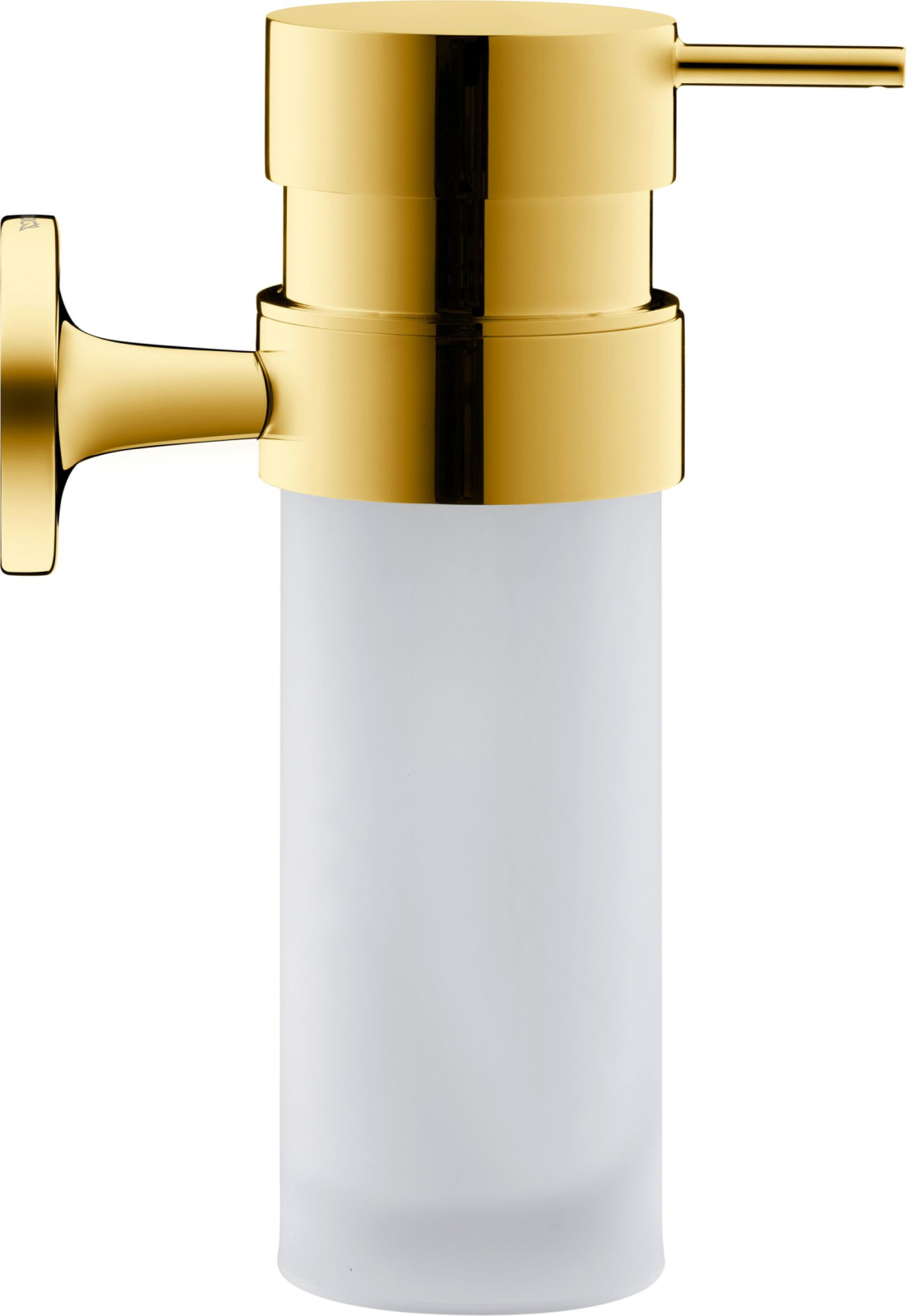 Dozator sapun Duravit 0099353400, baie Starck T, tip instalare pe perete, design modern, fixare sigura, auriu