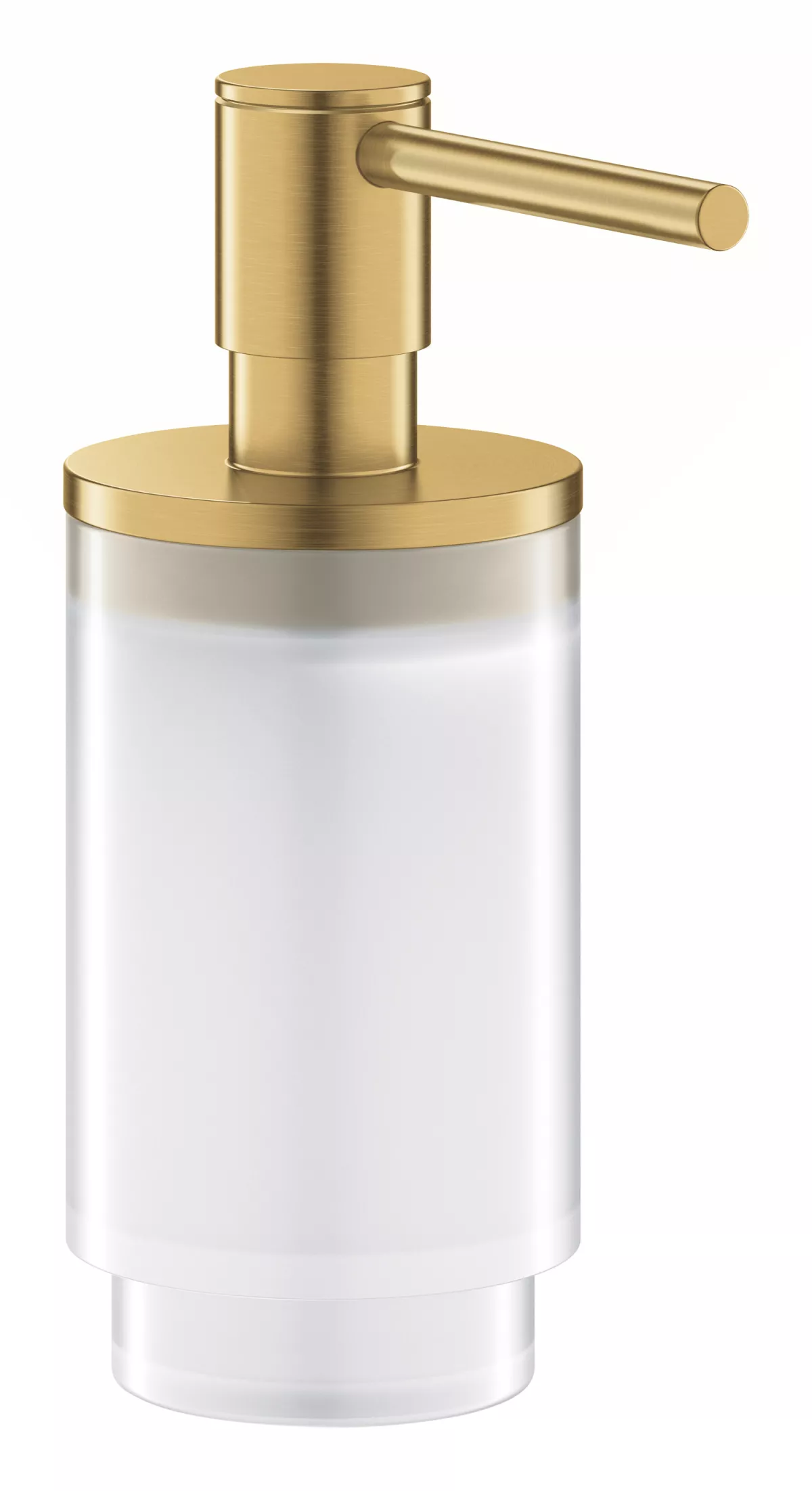 Dozator sapun lichid Grohe Selection, 130 ml, sticla metal, mat, auriu, 41028GN0