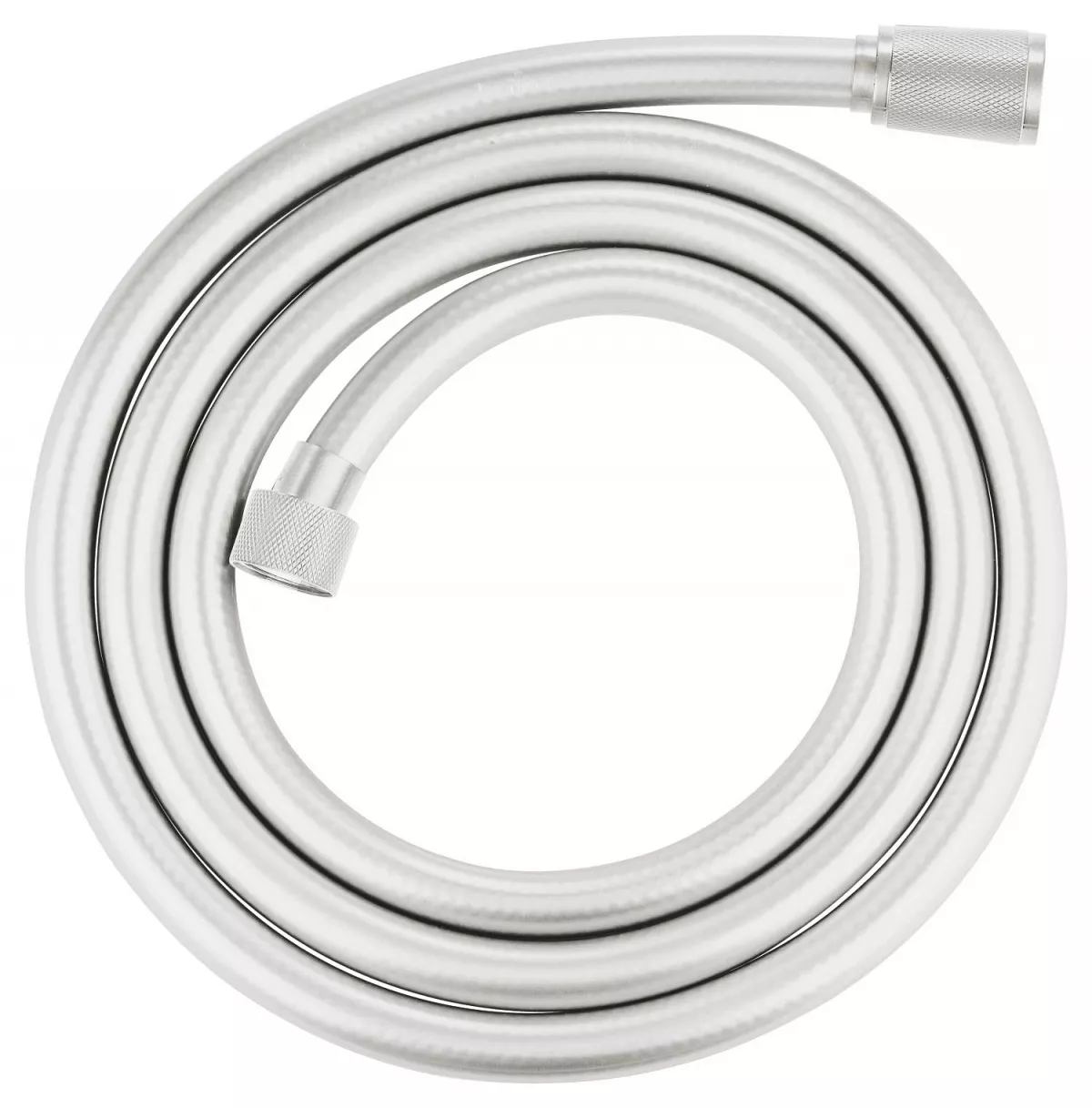 Furtun dus Grohe SilverFlex, 1 2 x 1 2 , 1.75 m, mat, otel satinat, 28388DC1
