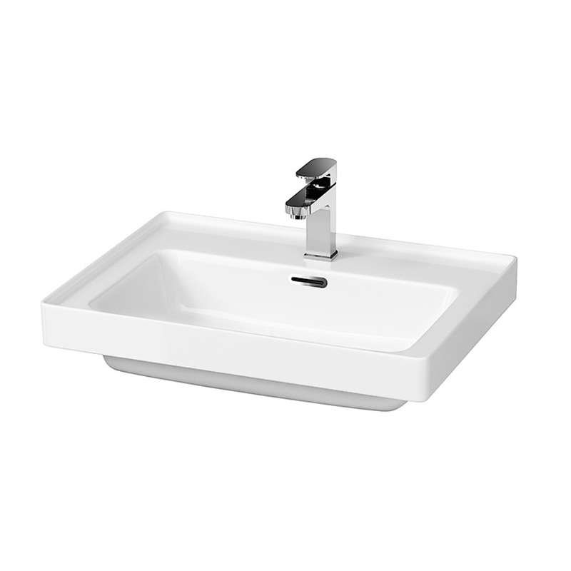 Lavoar pe mobilier Cersanit Crea 60 cm - Imagine 1