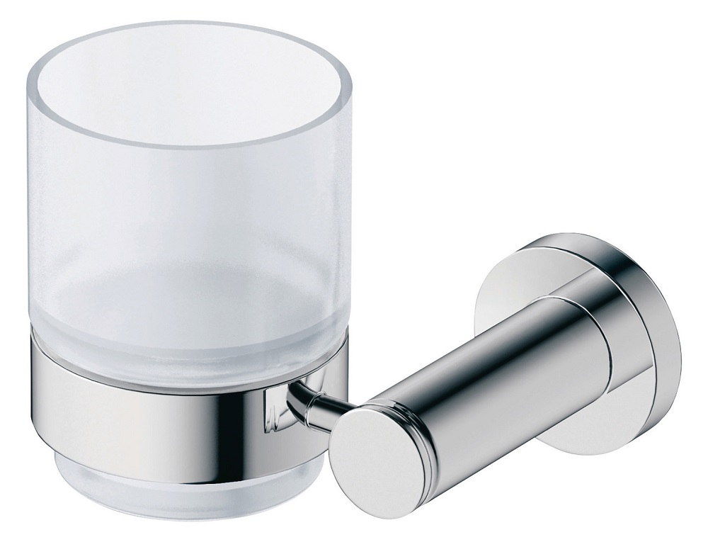 Pahar baie Duravit 0099191000, D-Code, tip instalare pe perete, calitate superioara pentru baia ta, crom