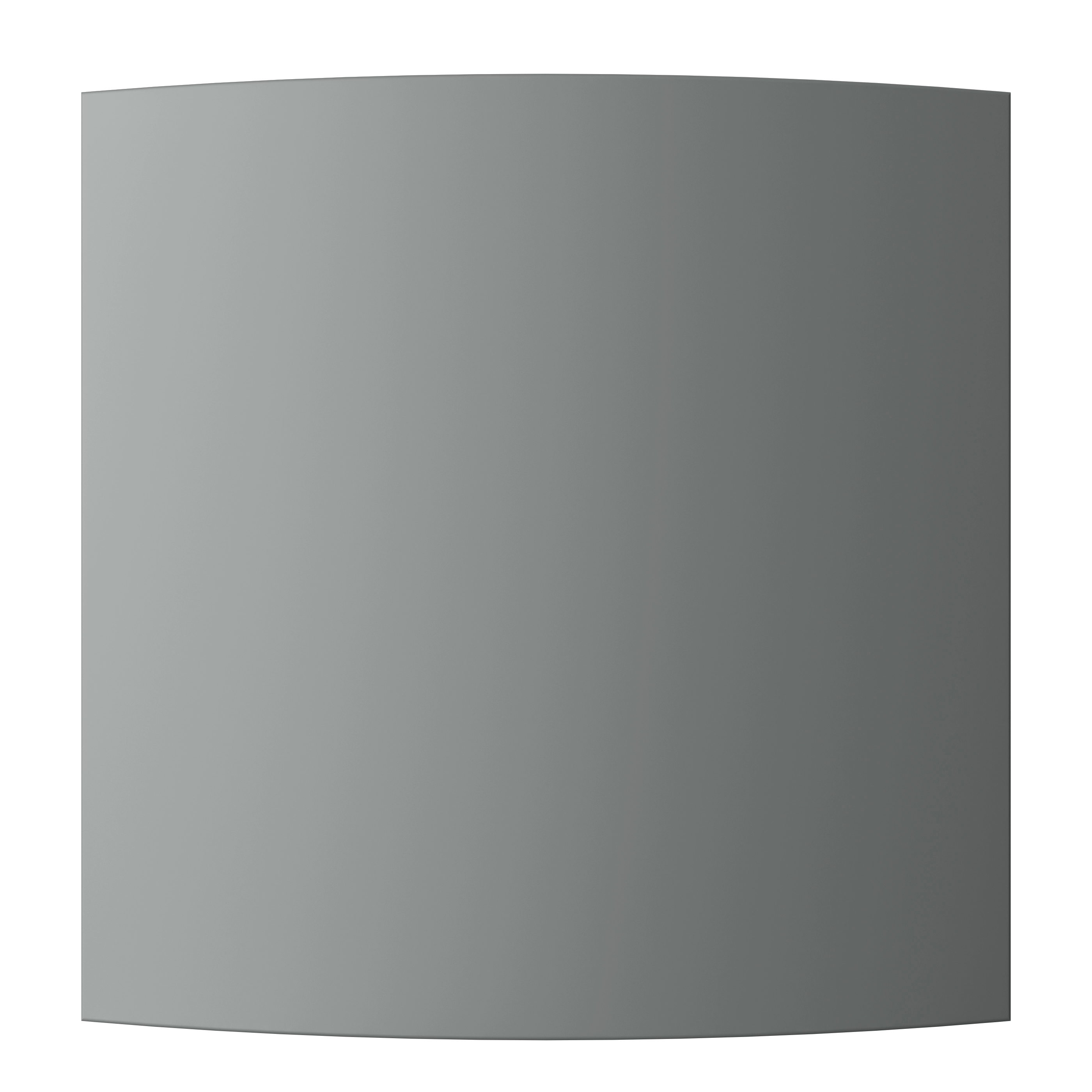 Panou decorativ VentEurope PP100GR, 172x172 mm, compatibil cu seria Place, plastic ABS, grafit