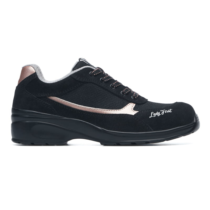Pantofi de protectie Safeway Dora black S1P SRC, Bombeu de protectie, Lamela antiperforatie, Antiderapant, Marime 41 41