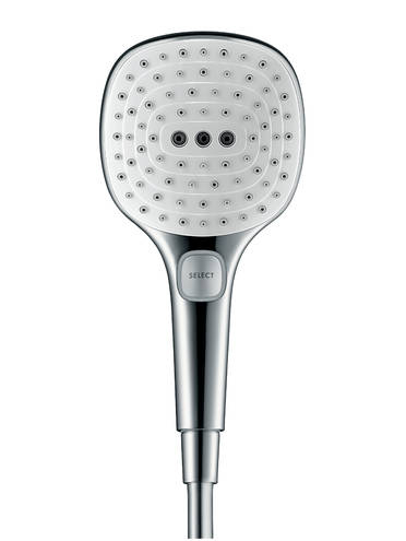 Para de dus Hansgrohe Raindance Select E120 crom 3 functii - Imagine 1