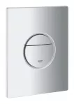 Placa de actionare WC Grohe Nova Cosmopolitan 38765P00, dubla spalare, reversibila, 156 x 197 mm, mat, crom