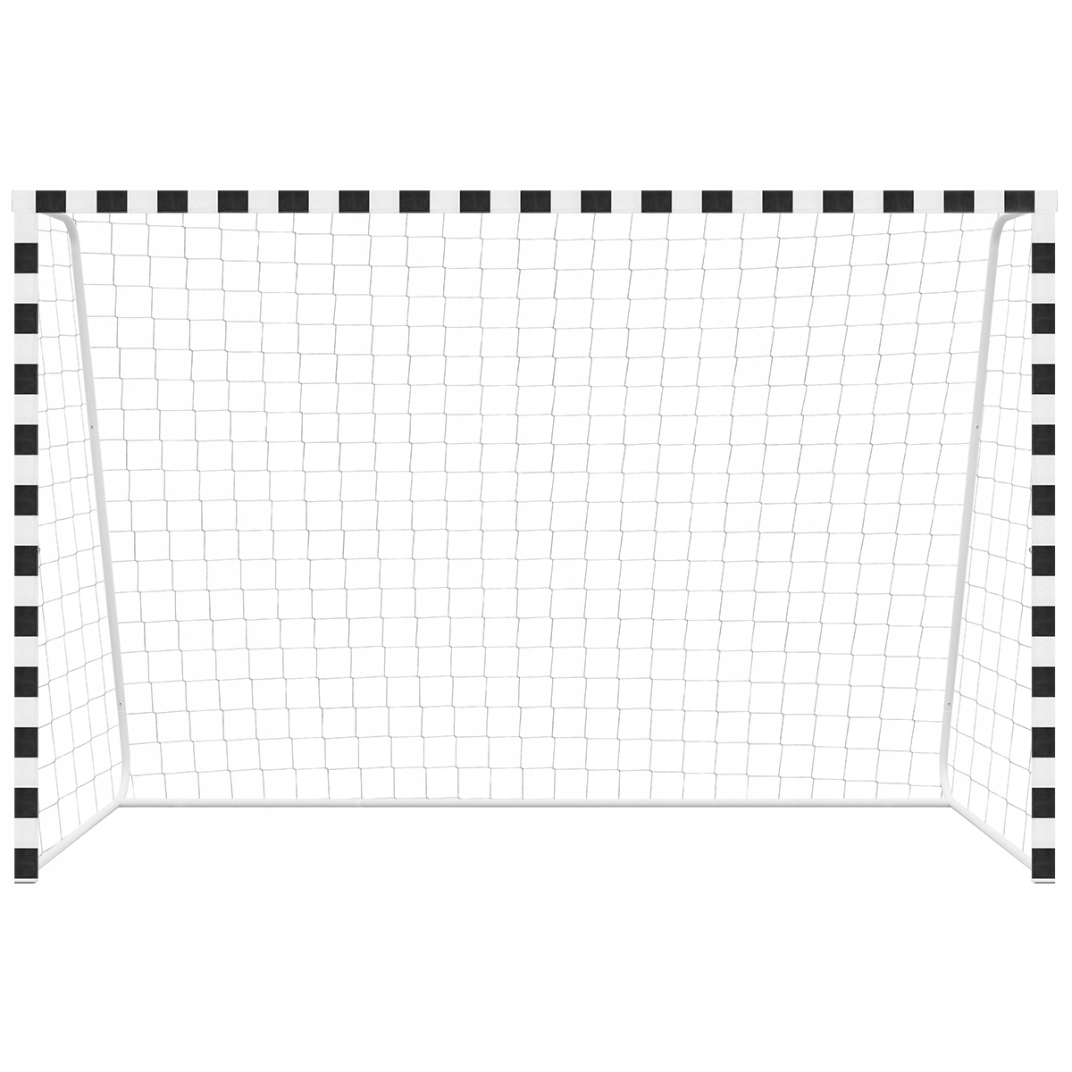 Poarta de fotbal 300x200 cm, structura metalica solida profil 6x3 cm, include plasa, ancore fixare, minge de fotbal Brius 
