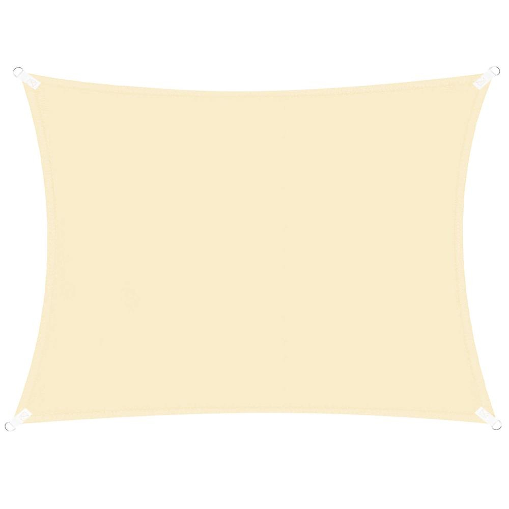 Prelata umbrire 3x2 m pentru terasa sau balcon, impermeabila, protectie UV, crem