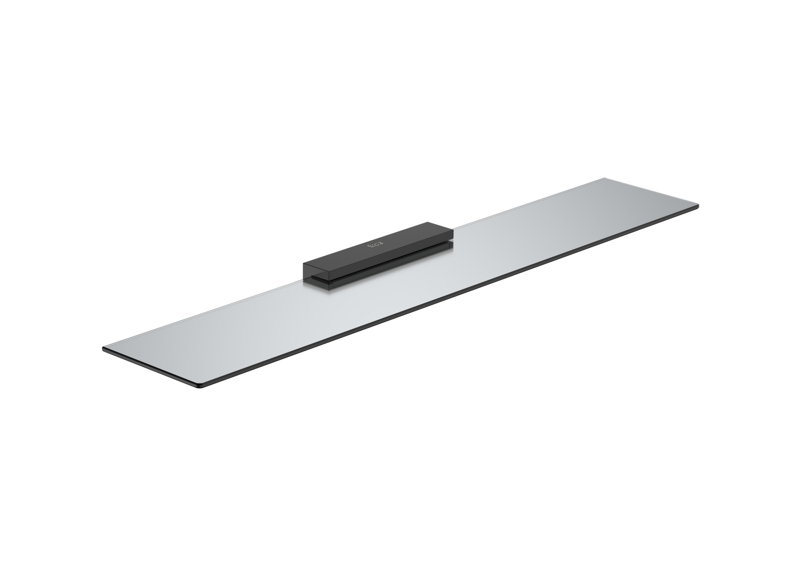 Raft Roca A817592C40, lavoar Hotels, numar orificii instalare 2, tip instalare pe perete, elemente fixare ascunse, negru