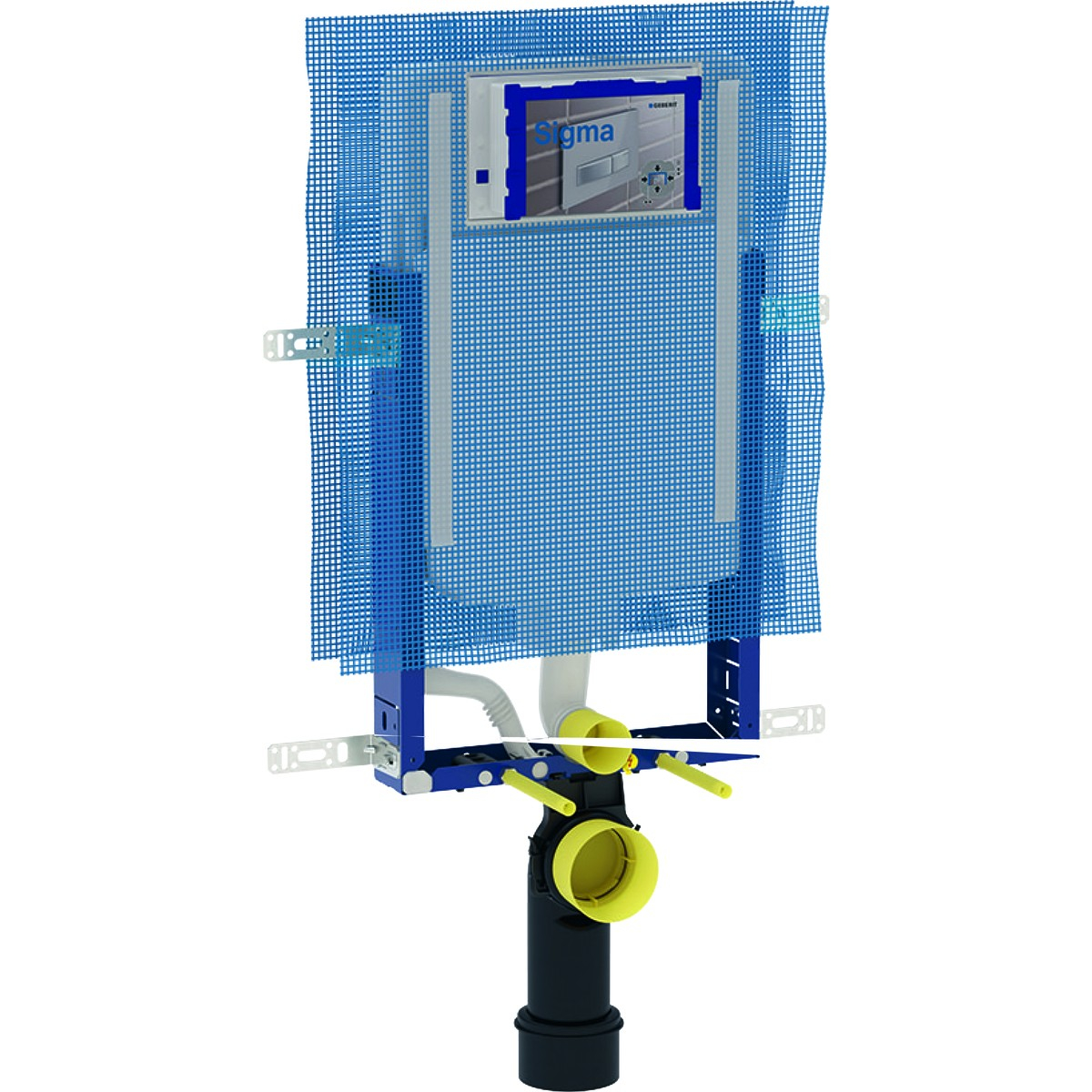 Rezervor incastrat Geberit Sigma cu cadru Kombifix pentru wc suspendat 109 cm