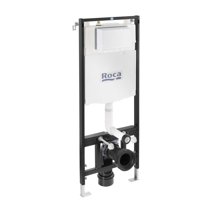 Rezervor Roca A890060020, Cadru Wall Active One, tip instalare incastrat, tip placare uscata, numar moduri spalare 2