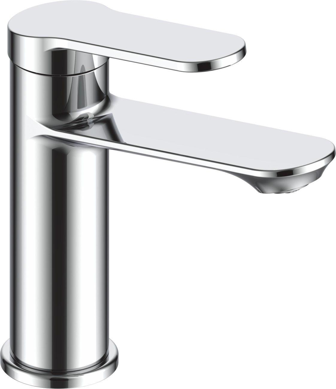 Pachet baterie Cada/dus + Lavoar La Brocca Milano, Monocomanda, Design slim, Montaj pe perete, Economie de apa, Usor de curatat si instalat, alama sanitara, Finisaj crom [1]