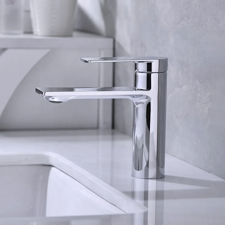 Set baterie Lavoar + Dus La Brocca ROMA, Monocomanda, Design slim, Economie de apa, Silentioasa, Usor de curatat si instalat, alama sanitara, Finisaj crom [4]